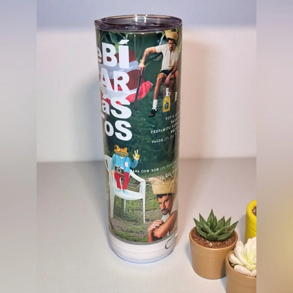 Debí Tirar Más Fotos 20 oz Bluetooth Speaker Tumbler‎
